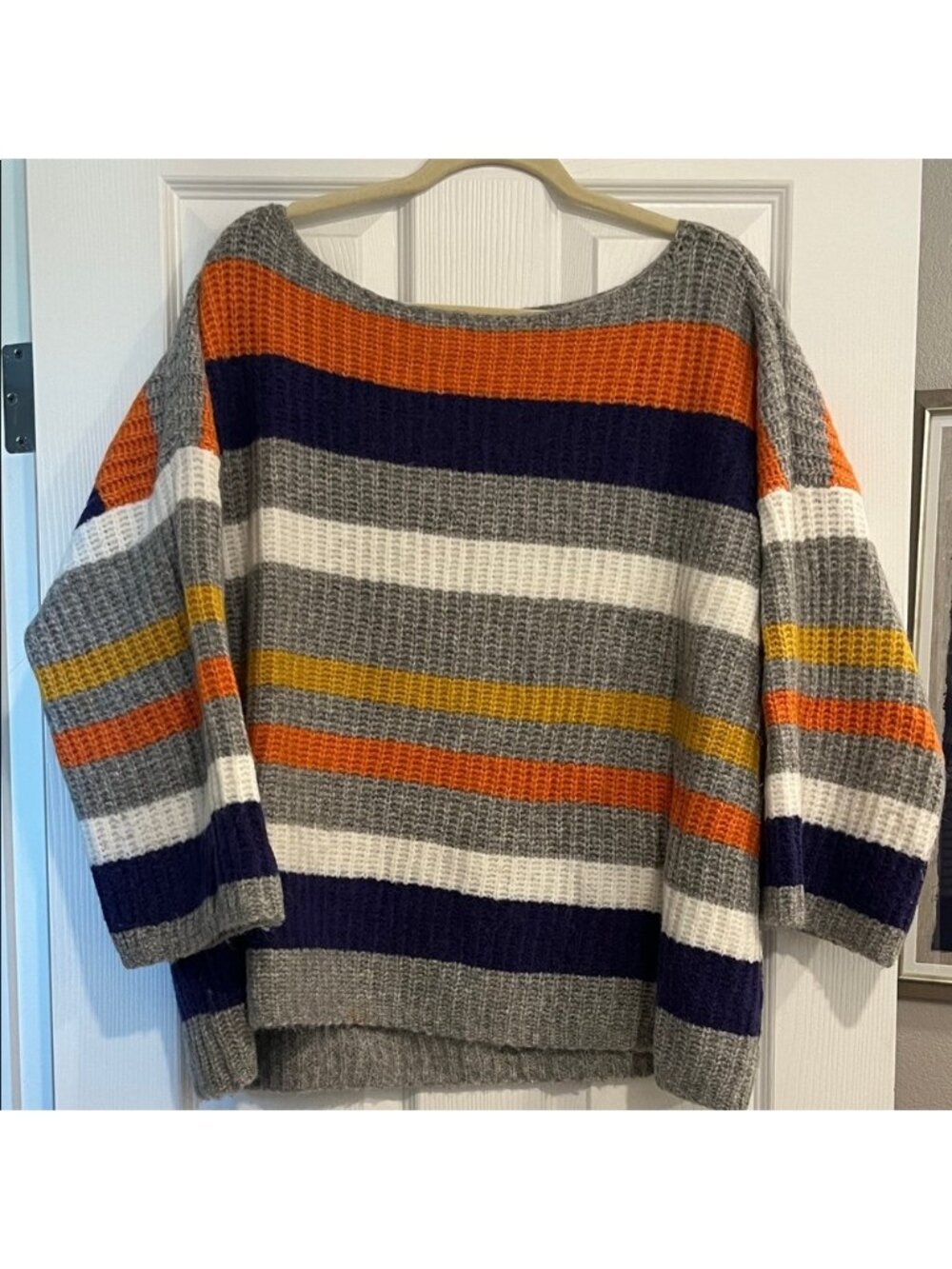 Lou & Grey Colorful Striped Sweater